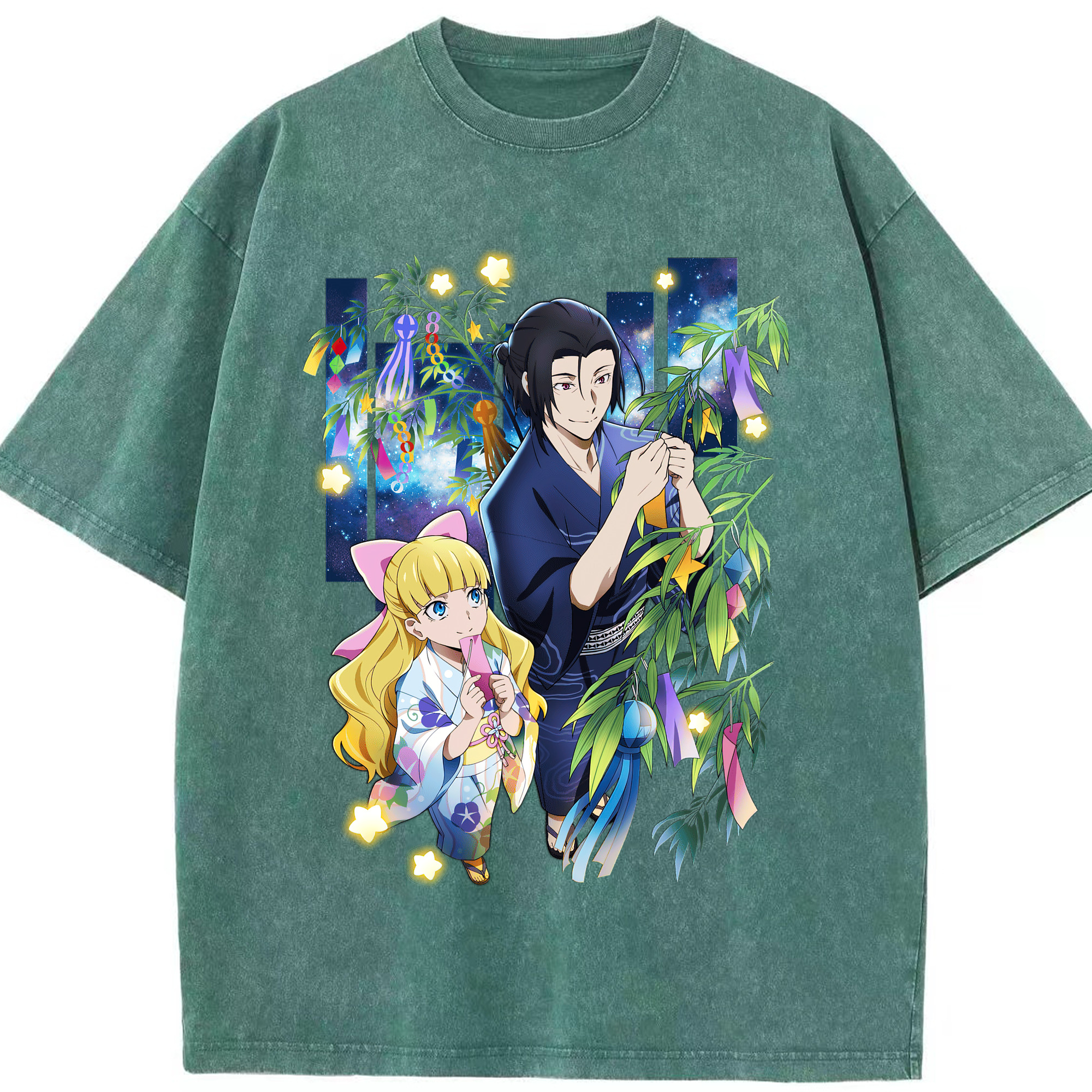 （画像用） 文豪ストレイドッグス Bungo Stray Dogs 綿100% ヴィンテージ風 半袖Tシャツ（フロントプリント）
